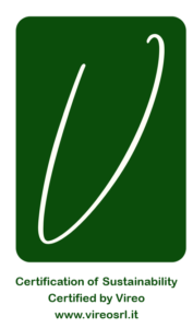 logo della certificazione di sostenibilità Vireo